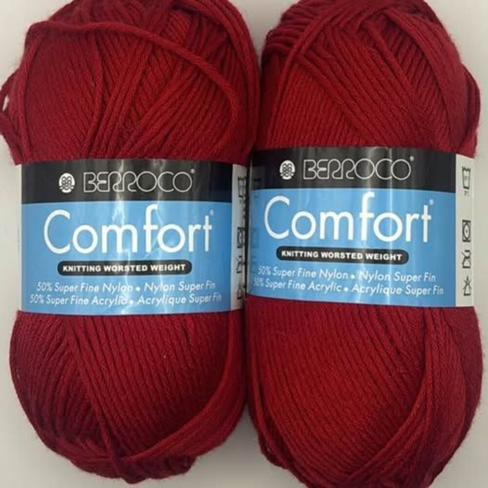 Berroco Comfort Worsted Weight Yarn - 2 Skeins